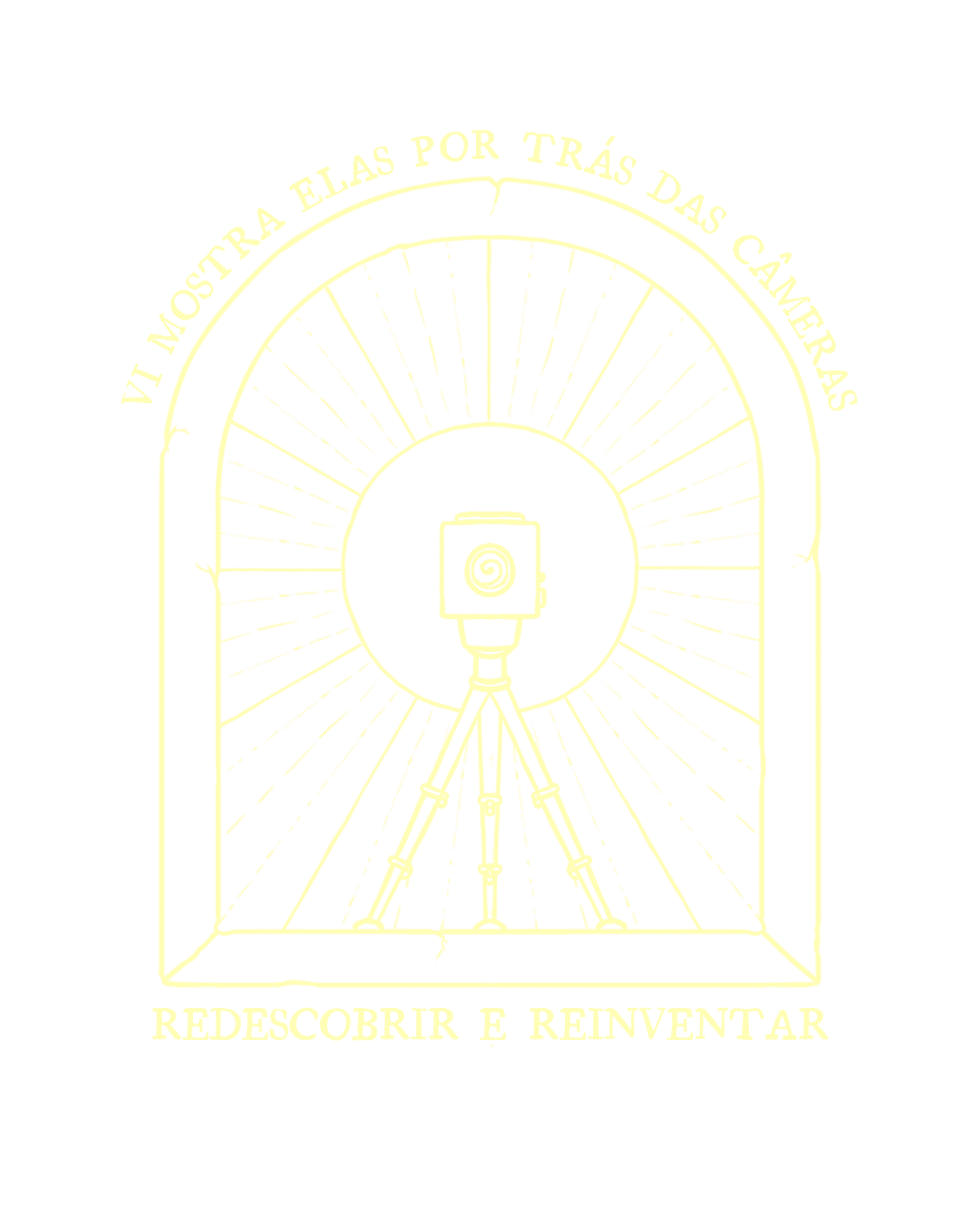 Logo da 6ª Mostra Elas por Trás das Câmeras – 2025